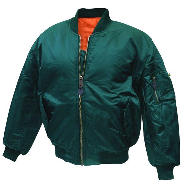 MA-1 PILOTTITAKKI - Bomber Jacket bottlegreen - Mc Allister