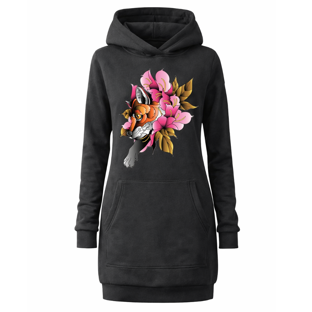 HUPPARIMEKKO MUSTA - KETTU PUSKASSA