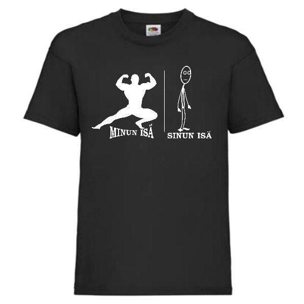 LASTEN T- PAITA MINUN ISÄ TIKKU-UKKO / MUSKELI (00 1472)