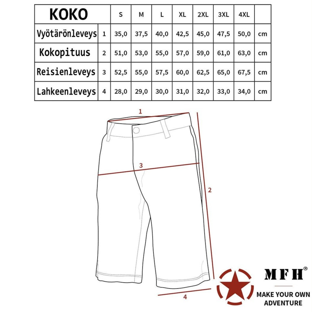 SHORTSIT - Bermuda Jogger black