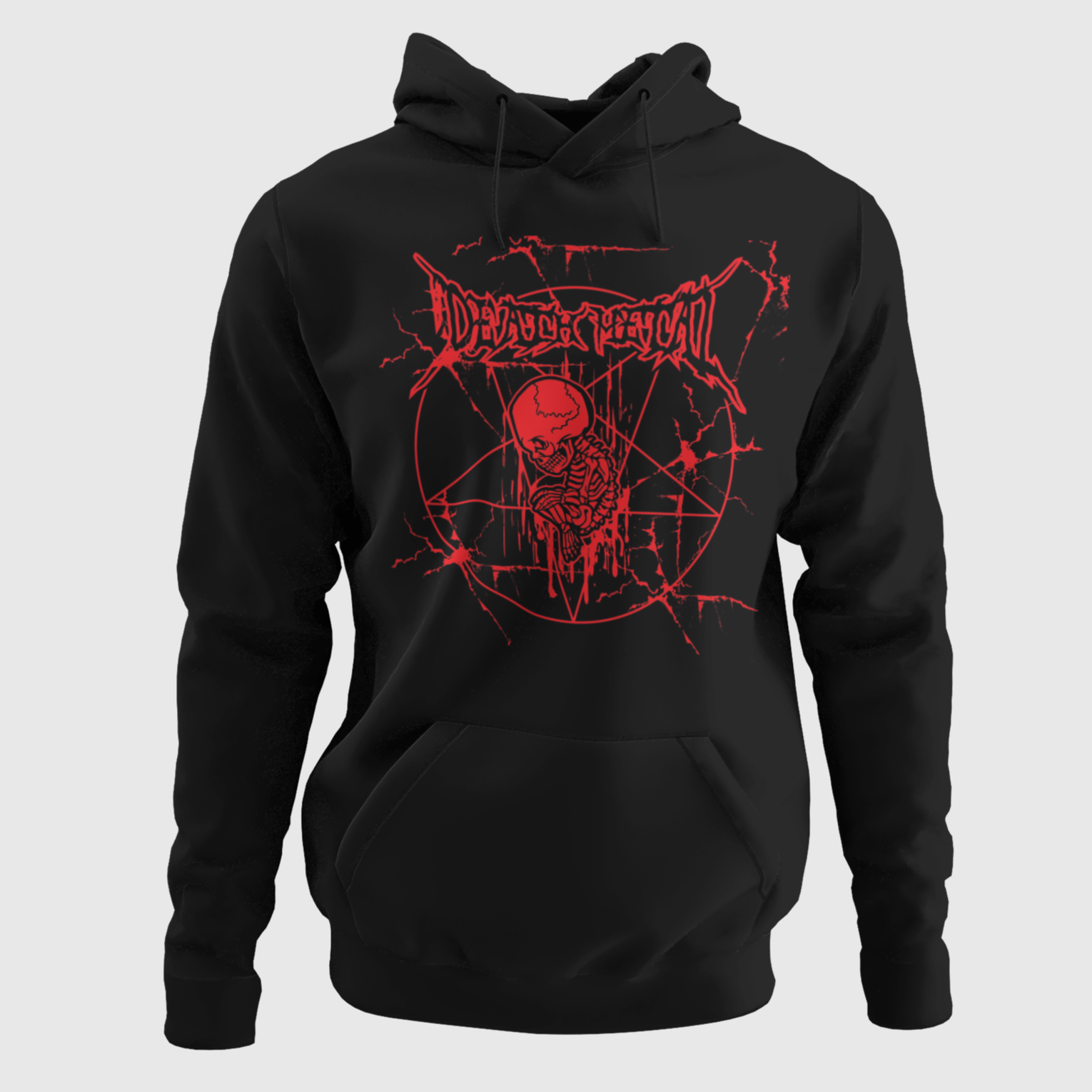 HUPPARI musta - DEATH METAL (2910)