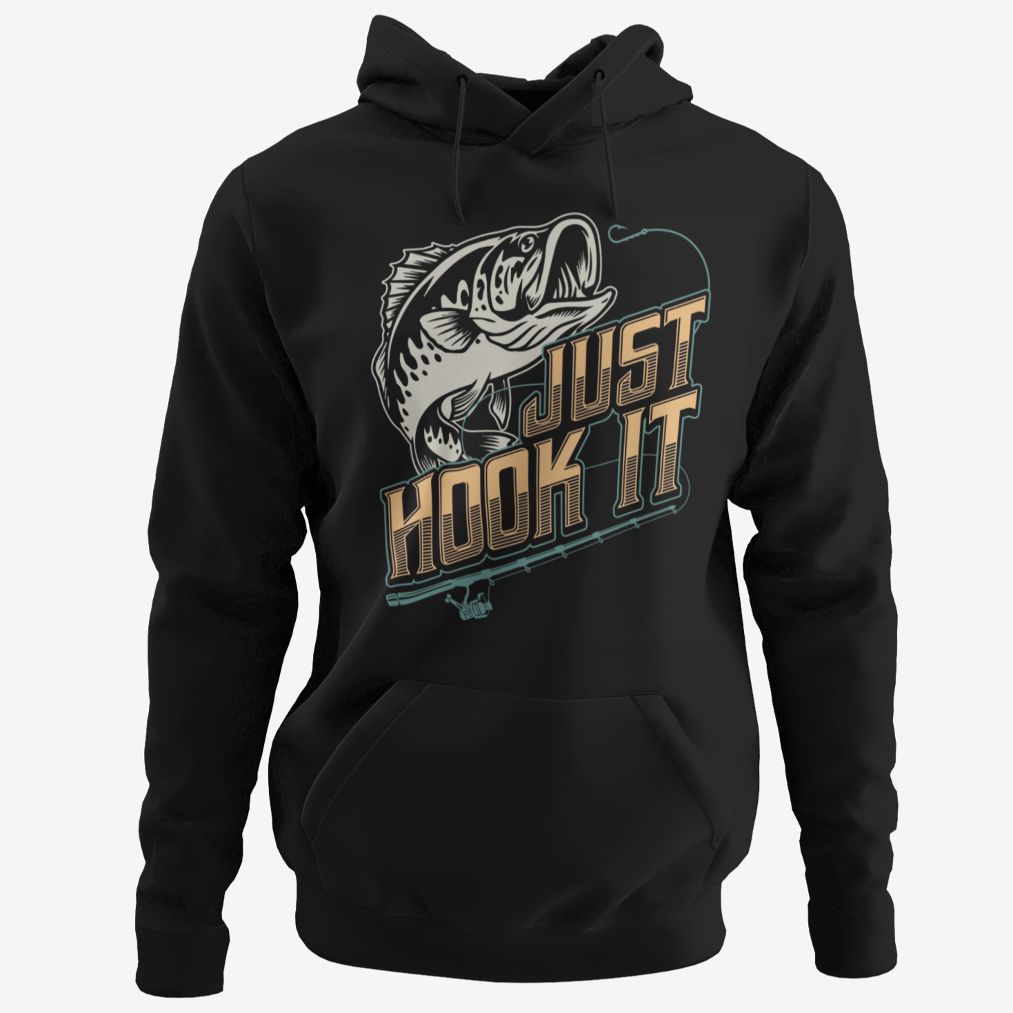 HUPPARI MUSTA - JUST HOOK IT (2970)