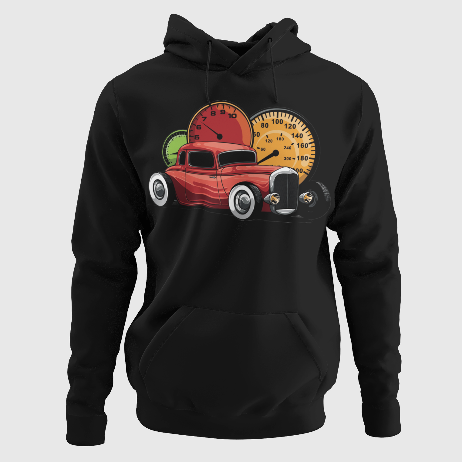 CLASSIC HUPPARI MUSTA - Redline Hot Rod (3226)