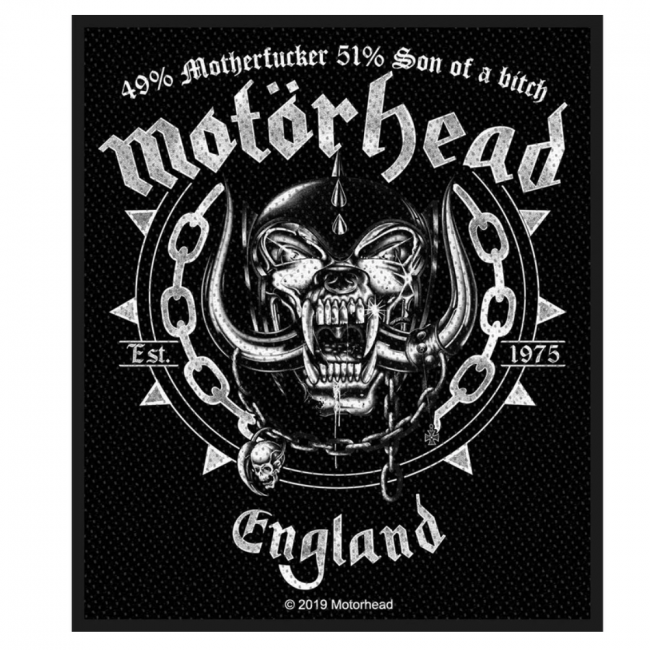 KANGASMERKKI - Motörhead - Established 1975 (50062)