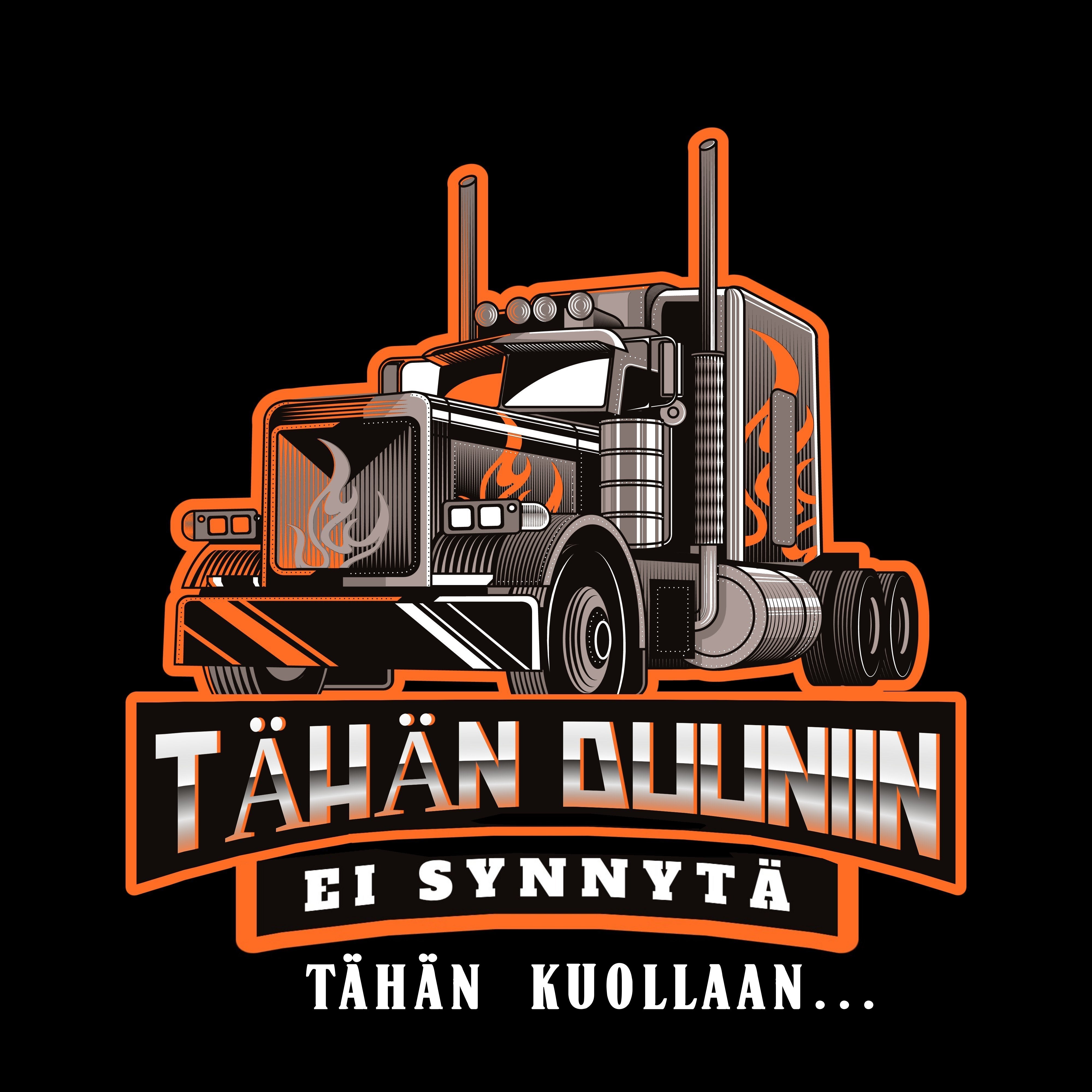 T-PAITA MUSTA - TÄHÄN DUUNIIN / REKKA