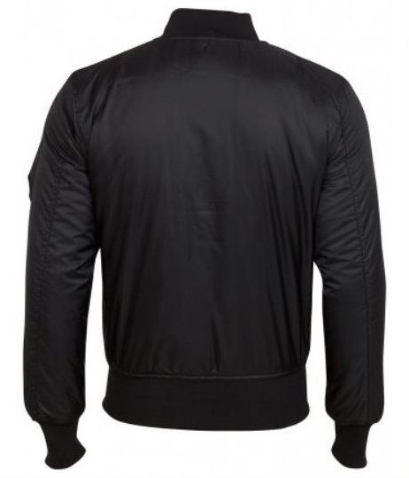 BASIC BOMBER JACKET - BLACK
