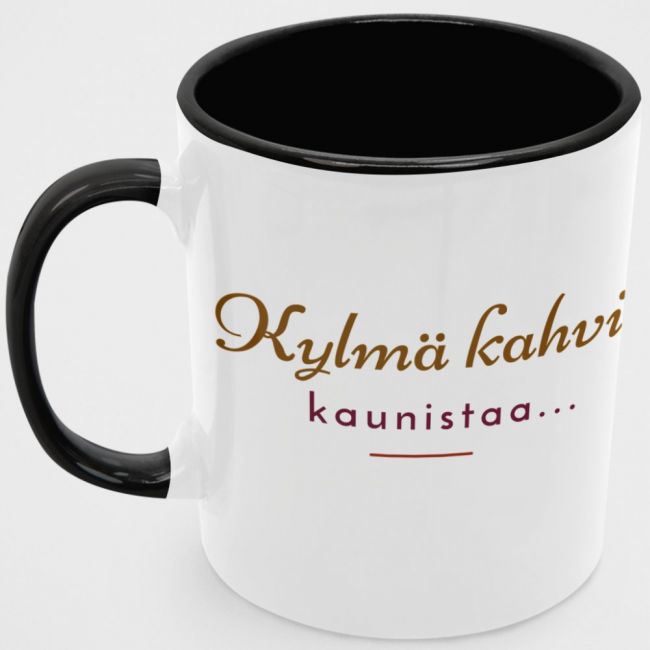 MUKI - KYLMÄ KAHVI KAUNISTAA