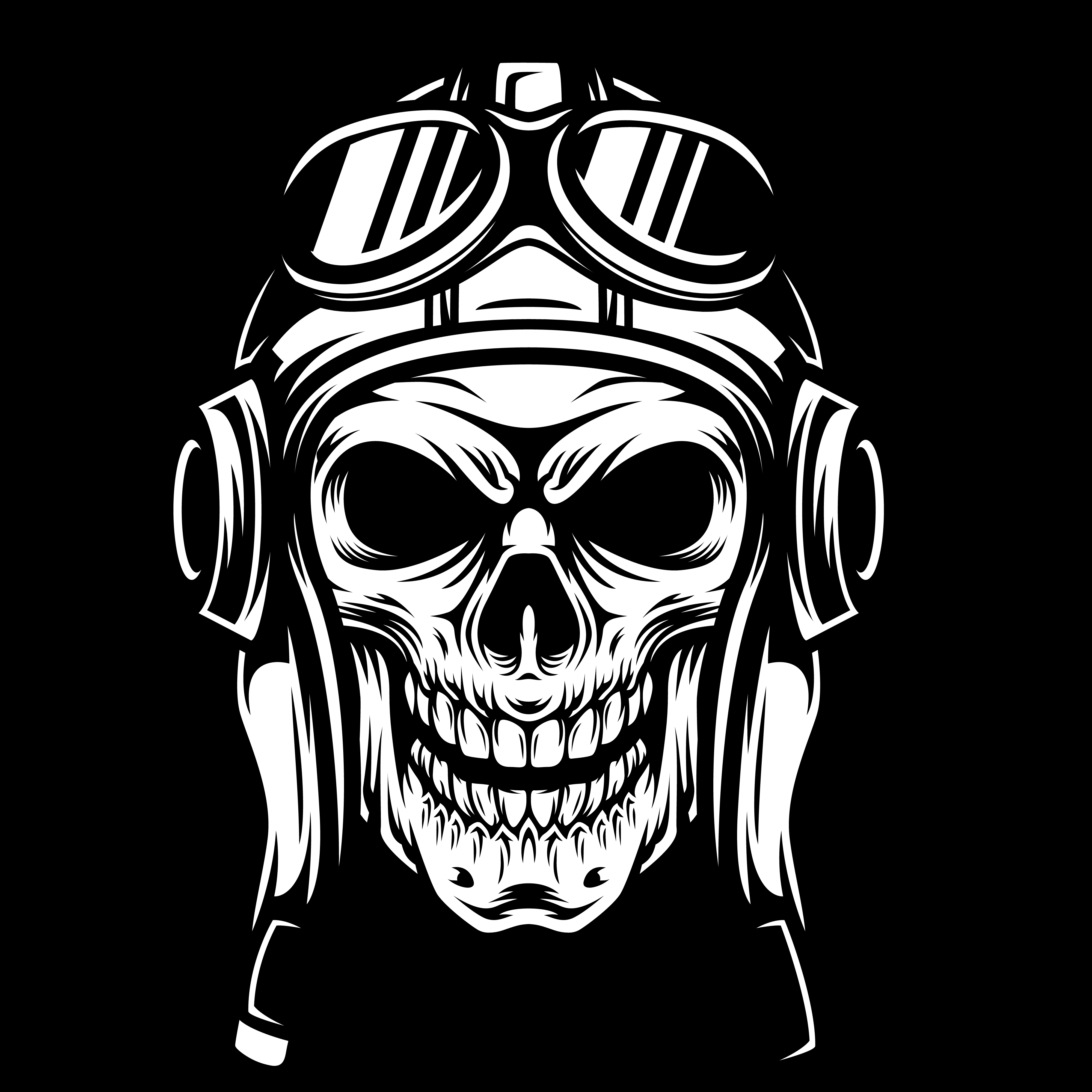 PAITAKUVA - PILOT SKULL (2875)