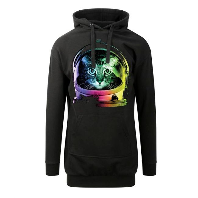 HUPPARIMEKKO MUSTA - SPACE CAT (863)