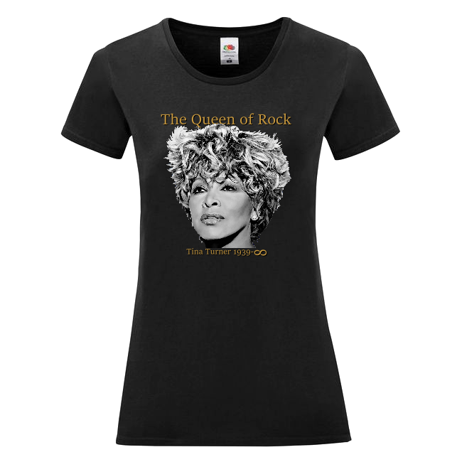 NAISTEN T-PAITA TINA TURNER the queen of rock (00 3011)