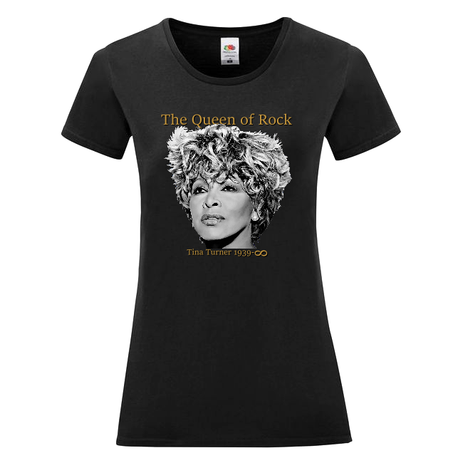 NAISTEN T-PAITA  TINA TURNER the queen of rock (00 3011)