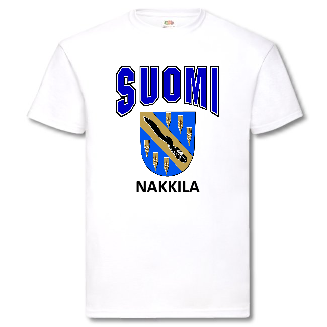 T-PAITA - SUOMI VAAKUNA - NAKKILA