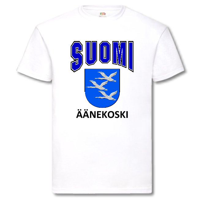 T-PAITA - SUOMI VAAKUNA - ÄÄNEKOSKI