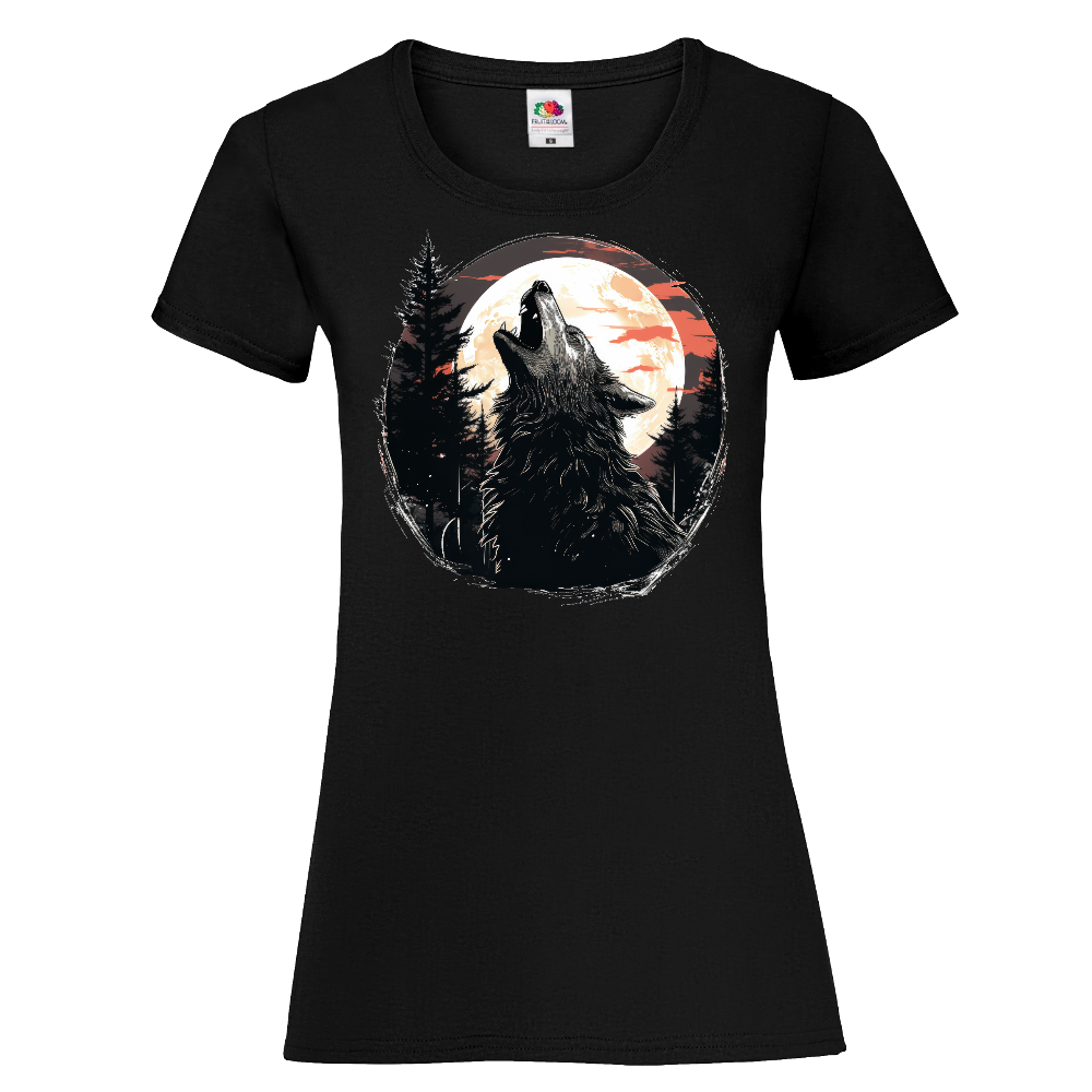 NAISTEN PAITA -  A werewolf howling at the moon 3 (3087)