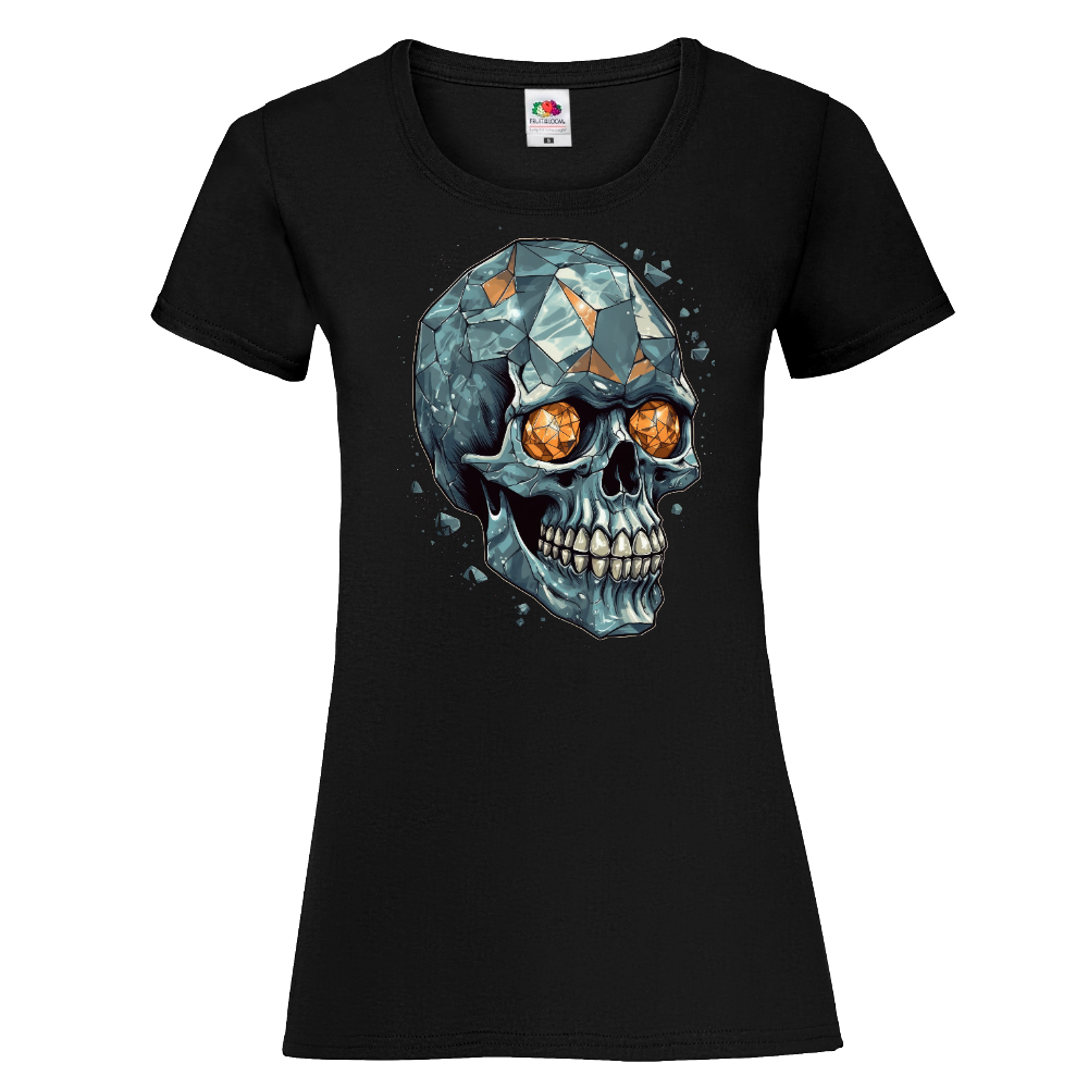 NAISTEN PAITA - Cartoon Crystal skull (2817)