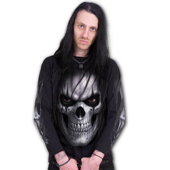 PITKÄHIHAINEN PAITA - NIGHT STALKER - SPIRAL