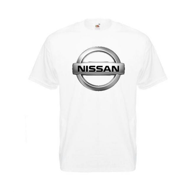 T-paita valk. - Nissan (00 730)
