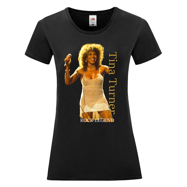 NAISTEN T-PAITA  TINA TURNER  ROCK LEGEND (00 3012)