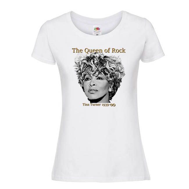 NAISTEN T-PAITA TINA TURNER the queen of rock (00 3011)