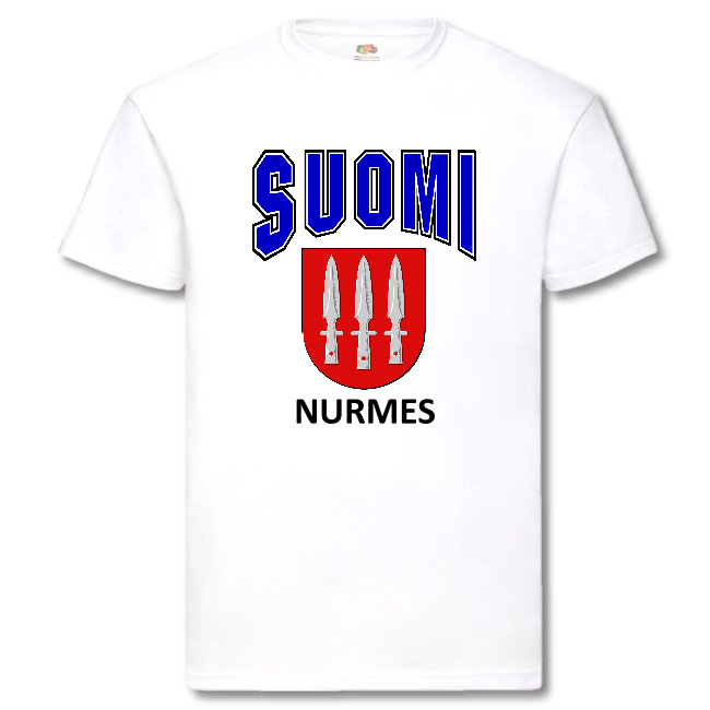 T-PAITA - SUOMI VAAKUNA - NURMES