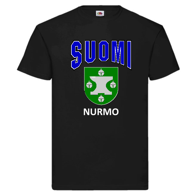 T-PAITA - SUOMI VAAKUNA - NURMO