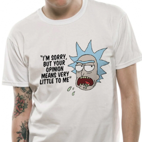 T-PAITA - RICK & MORTY - OPINION (LF8239)