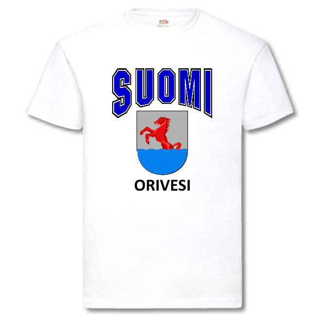T-PAITA - SUOMI VAAKUNA - ORIVESI