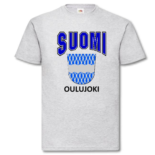 T-PAITA - SUOMI VAAKUNA - OULUJOKI