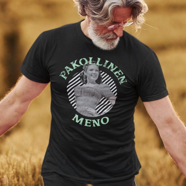 T-PAITA MUSTA - PAKOLLINEN MENO - KAMALA LUONNE (00 2531)