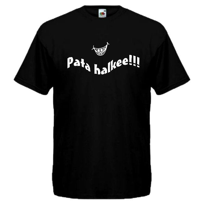 T-PAITA musta - Pata halkee!!! (00 2309)