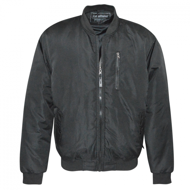 FLIEGER JACKE - BOMBER musta