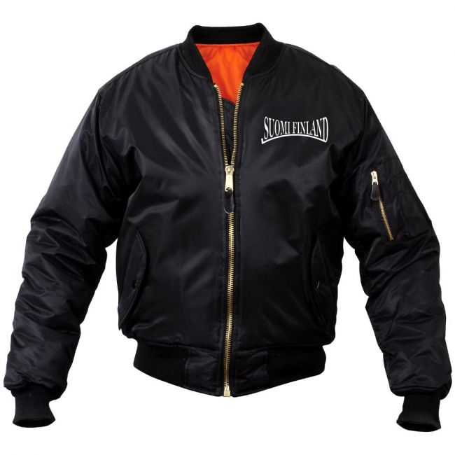 MA-1 PILOTTITAKKI - SUOMI FINLAND teksti