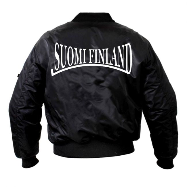 MA-1 PILOTTITAKKI - SUOMI FINLAND teksti