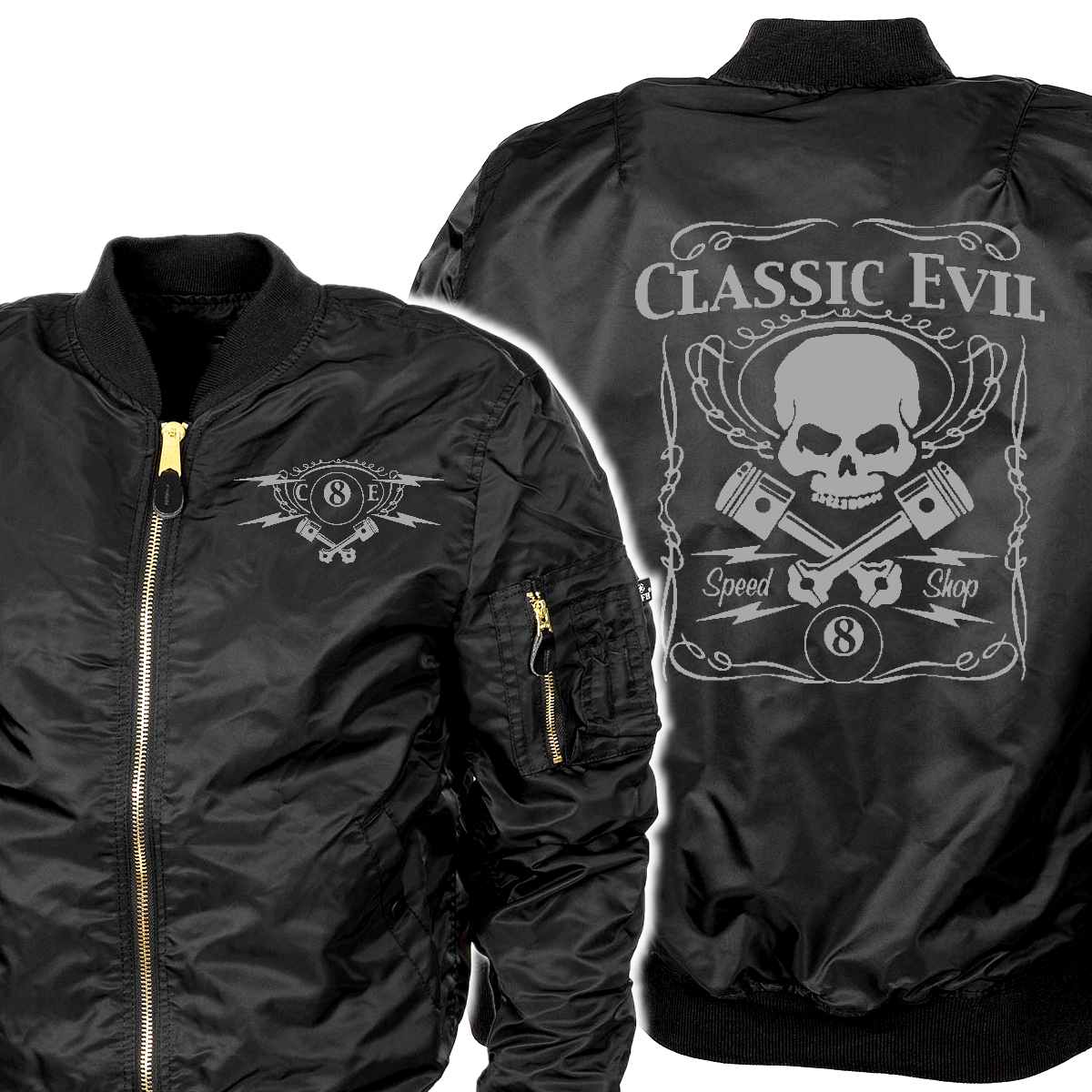 US Airforce Jacket MA1 - CLASSIC EVIL