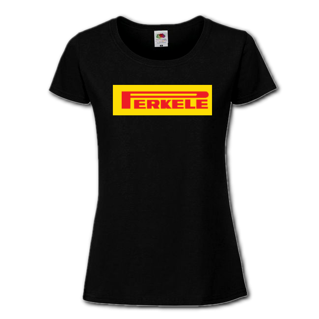 PARODIA NAISTEN T-PAITA PERKELE PIRELLI (1337)