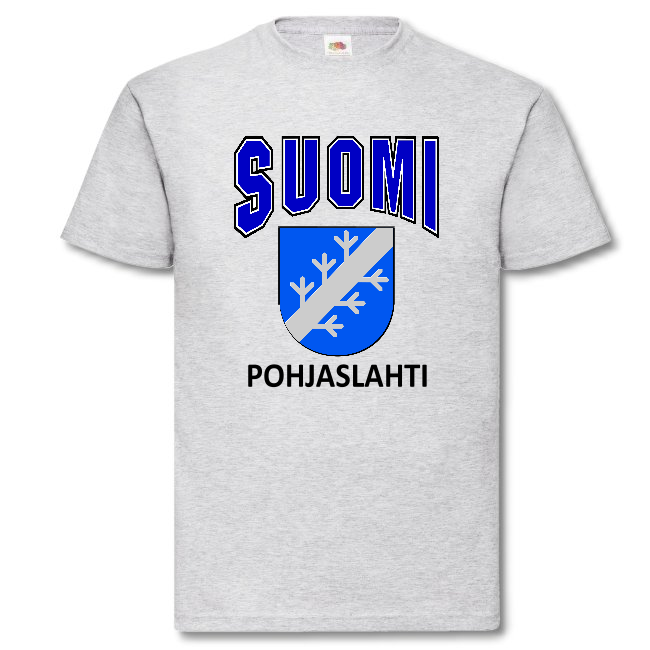 T-PAITA - SUOMI VAAKUNA - POHJASLAHTI