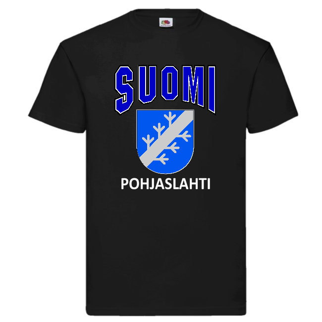 T-PAITA - SUOMI VAAKUNA - POHJASLAHTI
