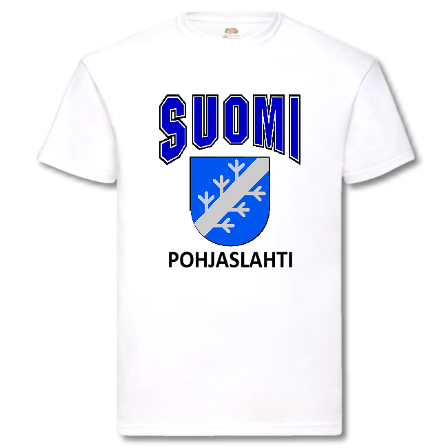 T-PAITA - SUOMI VAAKUNA - POHJASLAHTI