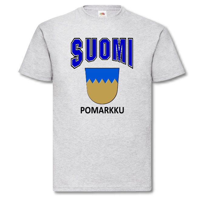 T-PAITA - SUOMI VAAKUNA - POMARKKU