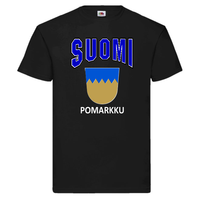 T-PAITA - SUOMI VAAKUNA - POMARKKU