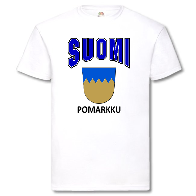 T-PAITA - SUOMI VAAKUNA - POMARKKU