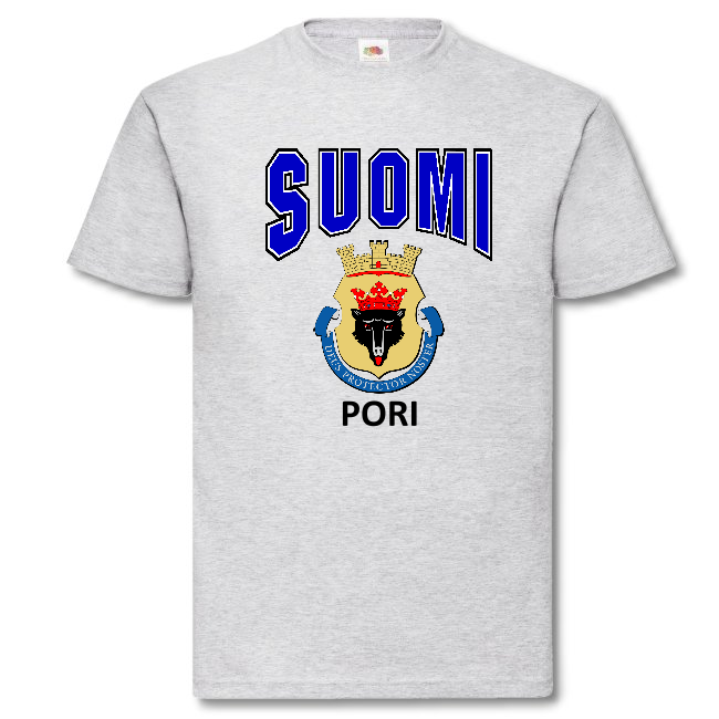 T-PAITA - SUOMI VAAKUNA - PORI