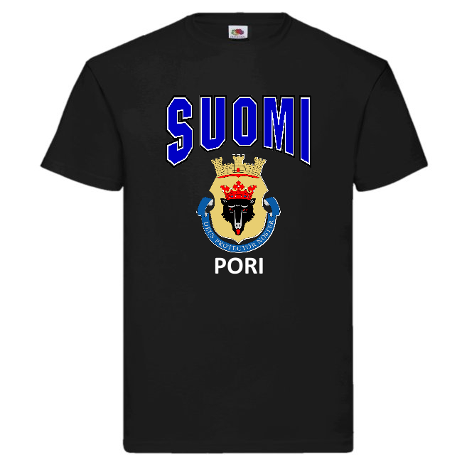 T-PAITA - SUOMI VAAKUNA - PORI