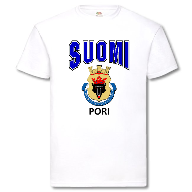 T-PAITA - SUOMI VAAKUNA - PORI