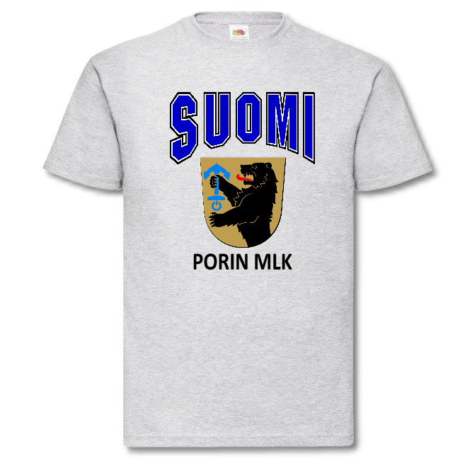 T-PAITA - SUOMI VAAKUNA - PORIN MLK