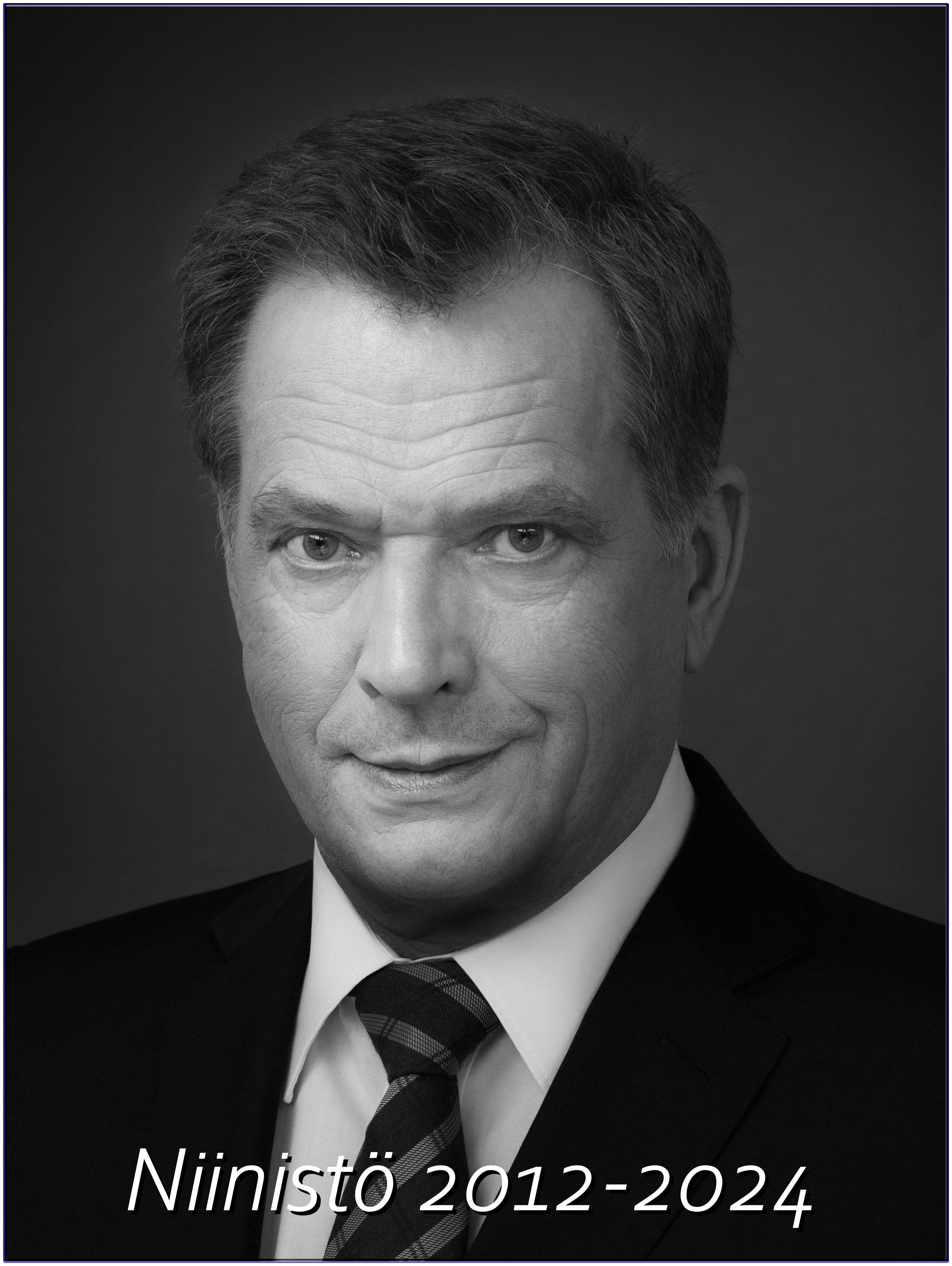 PRESIDENTTI  NIINISTÖ  2012-2024  (00 2772)