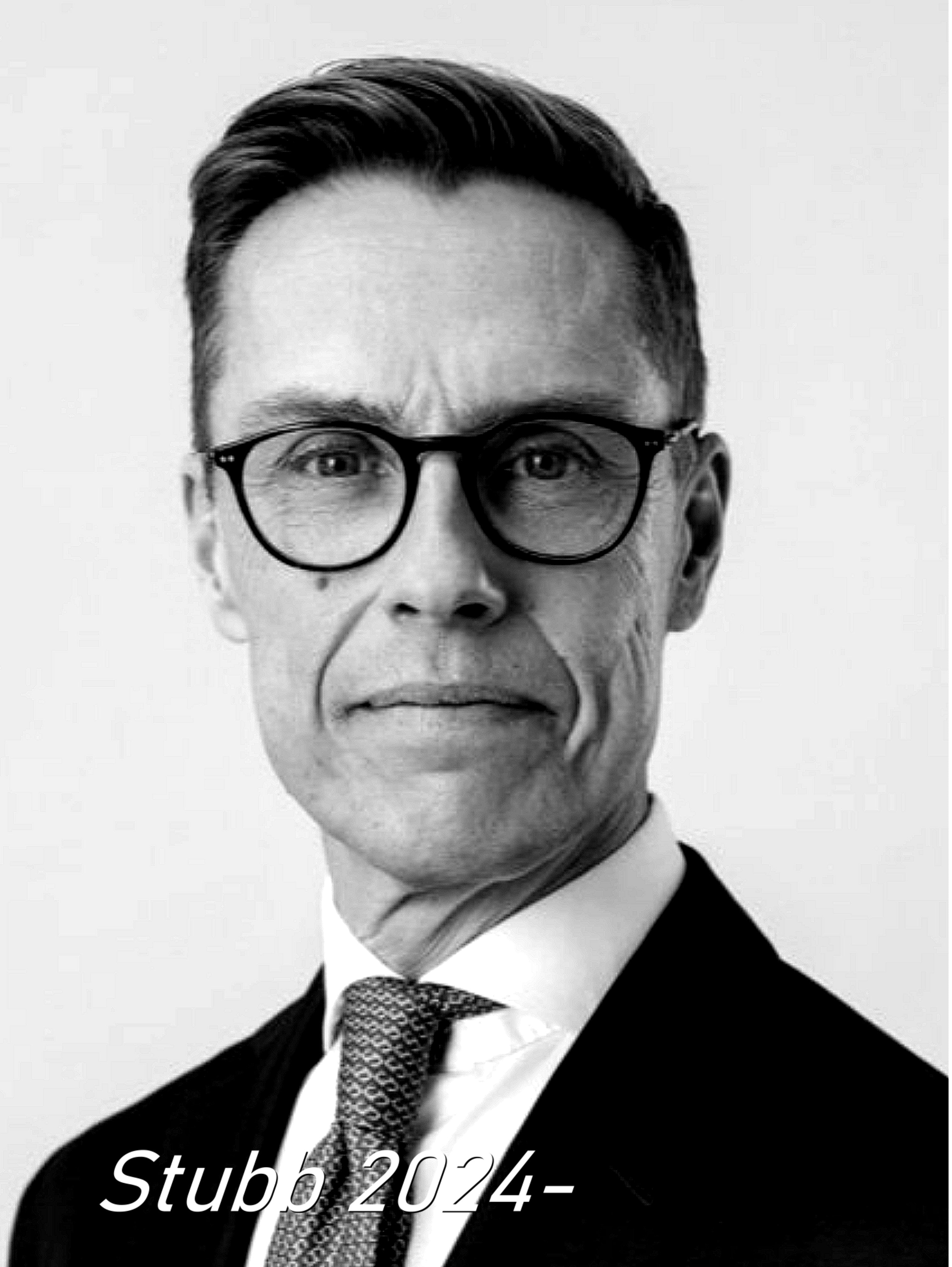 PRESIDENTTI  STUBB  2024 -