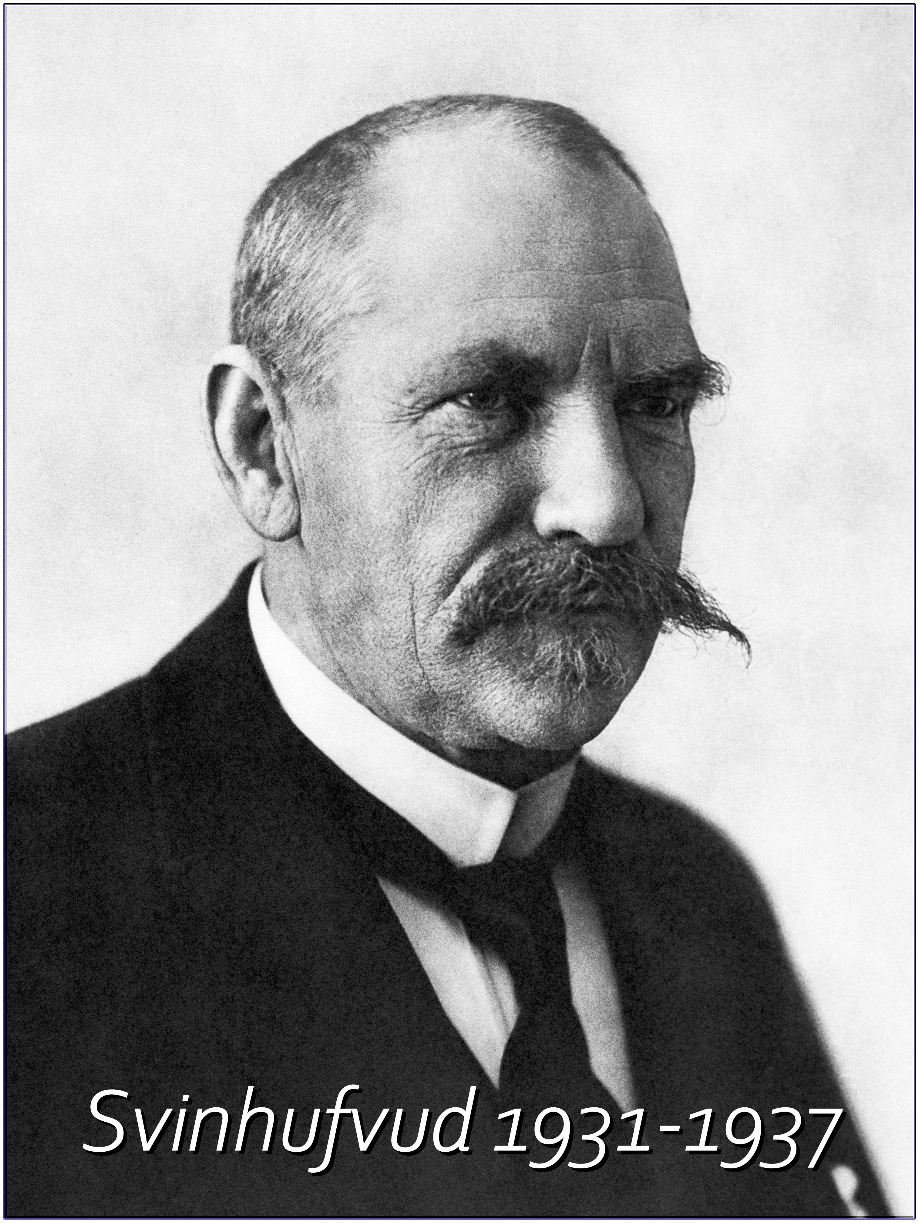 T-PAITA - PRESIDENTTI SVINHUFVUD 1931-1937