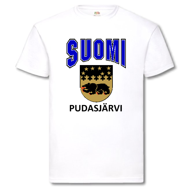 T-PAITA - SUOMI VAAKUNA - PUDASJÄRVI