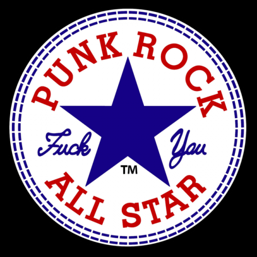 Verkkoperälippis PUNK ROCK ALL STARS (00 490)
